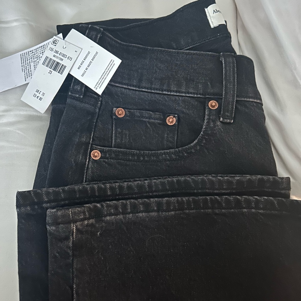 Abercrombie & Fitch Women's Black Boot Cut Jeans